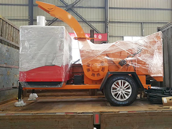 樹枝粉碎機發貨